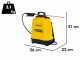 Stanley SXSPBS12E - Pompa irroratrice a batteria a spalla - 12 litri - 14,4V - 2Ah