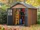 Keter Newton 7511 - Casetta da giardino - Con finestre frontali - 228x350x252 cm