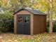 Keter Newton 7511 - Casetta da giardino - Con finestre frontali - 228x350x252 cm