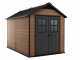Keter Newton 7511 - Casetta da giardino - Con finestre frontali - 228x350x252 cm