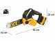 DeWalt DCMPS520P1-QW - Elettrosega da potatura 18V 5Ah - Lama da 20cm
