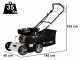 GreenBay PS 700-25 kit spazzola - Arieggiatore multiuso a scoppio - Motospazzatrice