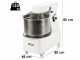 Impastatrice a spirale sollevabile Mixer 5000 S Deluxe - Da 40 Kg 1 velocit&agrave;
