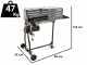 BlackStone EHL 4 - Spaccalegna elettrico - Orizzontale - 230V - Carrellato