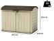 Keter Store it Out Ultra - Armadio porta attrezzi da giardino