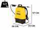 Stanley SXSPBS16E - Pompa irroratrice a batteria a spalla - 16 litri - 14,4V - 2Ah