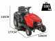 GeoTech-Pro RTM 170-960 S - Trattorino tagliaerba - Cambio meccanico - Scarico laterale
