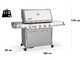 Weber Summit FS38 Stainless Steel - Barbecue a gas