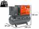 Italyco Maxi 8/270 D - Compressore rotativo a vite - Pressione max 10 bar