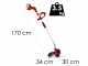 Einhell GP-CT 36/35 Li - Tagliabordi a batteria 36V - 2 x18V/4Ah