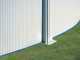 Gre Fidji Ovale 610x375x120cm - Piscina fuori terra in acciaio