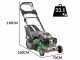 GreenBay GB-LM 51 - Tagliaerba trazionato 4 in 1 -  Motore a scoppio da 196cc