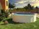 Gre Fidji Rotonda &Oslash;460 x 120 cm - Piscina fuori terra in acciaio