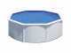 Gre Fidji Rotonda &Oslash;350 x 120 cm - Piscina fuori terra in acciaio