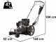 Weibang WBLT567SC - Decespugliatore a ruote a benzina - 4 tempi - Semovente