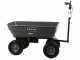 BlackStone WB4-D - Carriola elettrica a batteria 24V 12Ah con ruote