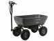 BlackStone WB4-D - Carriola elettrica a batteria 24V 12Ah con ruote