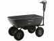 BlackStone WB4-D - Carriola elettrica a batteria 24V 12Ah con ruote