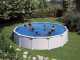 Gre Atlantis Rotonda &Oslash;550 x 132cm - Piscina fuori terra in acciaio