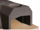 Linea VZ Amalfi - Forno a legna da incasso con camera 107 cm - Capacit&agrave; Cottura 5 pizze