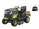 RYOBI RY72TMX107-210 - Trattorino tagliaerba a batteria - 72V / 2x10Ah