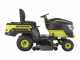 RYOBI RY72TMX117-310 - Trattorino tagliaerba a batteria - 72V / 3x10Ah