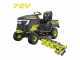 RYOBI RY72TMX117-310 - Trattorino tagliaerba a batteria - 72V / 3x10Ah