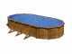 Gre Pacific Ovale 730x375x120cm - Piscina fuori terra in acciaio