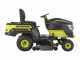 RYOBI RY72TMX117-310 - Trattorino tagliaerba a batteria - 72V / 3x10Ah
