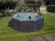 Gre Kea Rotonda &Oslash;300 x 120 cm - Piscina fuori terra in acciaio