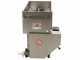 Grifo DVEP20IR - Diraspatrice elettrica in INOX con pompa e rulli - Con protezioni incluse