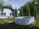 Gre Finlandia Ovale 610x375x120cm - Piscina fuori terra in acciaio