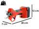 Stocker Magma E-35TP - Forbice elettrica da potatura su asta - 21.6V 2.6Ah - 160/240 cm