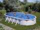 Gre Atlantis Ovale 915x470x132cm - Piscina fuori terra in acciaio