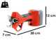Stocker Magma E-35TP - Forbice elettrica da potatura su asta - 21.6V - 160/240 cm - Diametro di taglio 35mm - SENZA BATTERIA