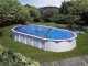 Gre Haiti Ovale 800x470x132cm - Piscina fuori terra - Traverse interrate