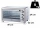 DCG MBS25 - Forno Elettrico Ventilato LT 25 1500 W