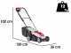 AL-KO Energy Flex 3.29 Li - Tagliaerba a batteria - Taglio 32 cm - 36V/4,0Ah