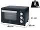 DCG MBN24 - Forno elettrico ventilato 24LT 1380 W