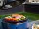 Classe InstaGrill  - Barbecue a carbone da tavolo - Scocca blu oceano