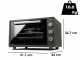 Girmi FE37 - Forno Elettrico Ventilato 37LT 1500W