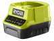 Ryobi RC18120-242X - Batterie al litio 18V 2Ah/4Ah + caricabatterie