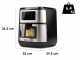 Girmi FG89 Ecofrit XXL - Friggitrice ad aria digitale 9.2L