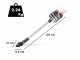 Girmi AP91 - Aspirapolvere ricaricabile senza filo - Batteria al litio 22.2 V/ 2.5 Ah