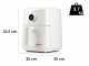 Girmi FG86 Ecofrit Easy - Friggitrice ad aria digitale 5L