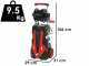 GeoTech Blasty 180 - Idropulitrice con lancia professionale + Kit patio e spurgatubi - 180 bar - 450 l/h