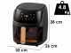 DCG FR3608BD - Friggitrice ad aria con display digitale 8L