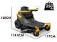 Stiga Gyro 500e - Trattorino assiale a batteria - Motore elettrico a batteria 48V / 40Ah