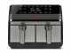 Girmi FG22 Ecofrit Bis - Friggitrice ad aria doppio cestello digitale 8L