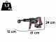 AL-KO PW 1850 - Pistola idropulitrice a batteria - 18V/2,5Ah